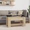 vidaXL - Salontafel - 101x49x52 - cm - bewerkt - hout - sonoma - eikenkleurig