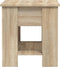 vidaXL - Salontafel - 101x49x52 - cm - bewerkt - hout - sonoma - eikenkleurig