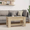 vidaXL - Salontafel - 101x49x52 - cm - bewerkt - hout - sonoma - eikenkleurig