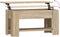 vidaXL - Salontafel - 101x49x52 - cm - bewerkt - hout - sonoma - eikenkleurig