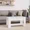 vidaXL - Salontafel - 101x49x52 - cm - bewerkt - hout - wit