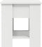 vidaXL - Salontafel - 101x49x52 - cm - bewerkt - hout - wit
