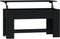 vidaXL - Salontafel - 101x49x52 - cm - bewerkt - hout - zwart