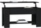 vidaXL - Salontafel - 101x49x52 - cm - bewerkt - hout - zwart