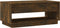 vidaXL - Salontafel - 102,5x55x44 - cm - bewerkt - hout - gerookt - eikenkleurig