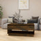 vidaXL - Salontafel - 102,5x55x44 - cm - bewerkt - hout - gerookt - eikenkleurig