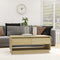 vidaXL - Salontafel - 102,5x55x44 - cm - bewerkt - hout - sonoma - eikenkleurig