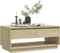 vidaXL - Salontafel - 102,5x55x44 - cm - bewerkt - hout - sonoma - eikenkleurig