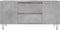 vidaXL - Salontafel - 102x44,5x50 - cm - bewerkt - hout - betongrijs
