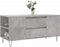 vidaXL - Salontafel - 102x44,5x50 - cm - bewerkt - hout - betongrijs