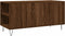 vidaXL - Salontafel - 102x44,5x50 - cm - bewerkt - hout - bruin - eikenkleur