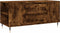 vidaXL - Salontafel - 102x44,5x50 - cm - bewerkt - hout - gerookt - eikenkleurig