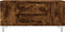 vidaXL - Salontafel - 102x44,5x50 - cm - bewerkt - hout - gerookt - eikenkleurig