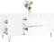 vidaXL - Salontafel - 102x44,5x50 - cm - bewerkt - hout - hoogglans - wit