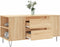 vidaXL - Salontafel - 102x44,5x50 - cm - bewerkt - hout - sonoma - eikenkleurig
