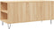 vidaXL - Salontafel - 102x44,5x50 - cm - bewerkt - hout - sonoma - eikenkleurig