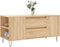 vidaXL - Salontafel - 102x44,5x50 - cm - bewerkt - hout - sonoma - eikenkleurig
