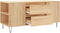 vidaXL - Salontafel - 102x44,5x50 - cm - bewerkt - hout - sonoma - eikenkleurig