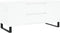 vidaXL - Salontafel - 102x44,5x50 - cm - bewerkt - hout - wit