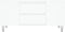 vidaXL - Salontafel - 102x44,5x50 - cm - bewerkt - hout - wit