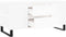 vidaXL - Salontafel - 102x44,5x50 - cm - bewerkt - hout - wit