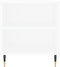 vidaXL - Salontafel - 102x44,5x50 - cm - bewerkt - hout - wit