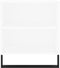 vidaXL - Salontafel - 102x44,5x50 - cm - bewerkt - hout - wit