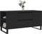 vidaXL - Salontafel - 102x44,5x50 - cm - bewerkt - hout - zwart