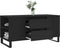 vidaXL - Salontafel - 102x44,5x50 - cm - bewerkt - hout - zwart