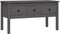 vidaXL - Salontafel - 102x49x55 - cm - massief - grenenhout - grijs