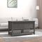vidaXL - Salontafel - 102x49x55 - cm - massief - grenenhout - grijs