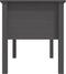 vidaXL - Salontafel - 102x49x55 - cm - massief - grenenhout - grijs