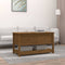 vidaXL - Salontafel - 102x49x55 - cm - massief - grenenhout - honingbruin