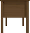 vidaXL - Salontafel - 102x49x55 - cm - massief - grenenhout - honingbruin