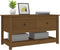 vidaXL - Salontafel - 102x49x55 - cm - massief - grenenhout - honingbruin