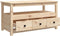 vidaXL - Salontafel - 102x49x55 - cm - massief - grenenhout
