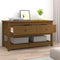 vidaXL - Salontafel - 102x49x55 - cm - massief - grenenhout - honingbruin