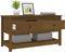 vidaXL - Salontafel - 102x49x55 - cm - massief - grenenhout - honingbruin