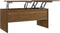 vidaXL - Salontafel - 102x50,5x46,5 - cm - bewerkt - hout - bruin - eikenkleur