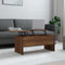 vidaXL - Salontafel - 102x50,5x46,5 - cm - bewerkt - hout - bruin - eikenkleur