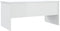 vidaXL - Salontafel - 102x50,5x46,5 - cm - bewerkt - hout - hoogglans - wit