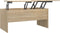 vidaXL - Salontafel - 102x50,5x46,5 - cm - bewerkt - hout - sonoma - eikenkleurig