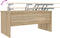 vidaXL - Salontafel - 102x50,5x46,5 - cm - bewerkt - hout - sonoma - eikenkleurig