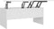 vidaXL - Salontafel - 102x50,5x46,5 - cm - bewerkt - hout - wit