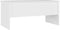 vidaXL - Salontafel - 102x50,5x46,5 - cm - bewerkt - hout - wit