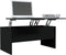 vidaXL - Salontafel - 102x50,5x46,5 - cm - bewerkt - hout - zwart