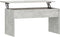 vidaXL - Salontafel - 102x50,5x52,5 - cm - bewerkt - hout - betongrijs