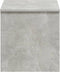 vidaXL - Salontafel - 102x50,5x52,5 - cm - bewerkt - hout - betongrijs