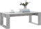 vidaXL - Salontafel - 102x50x35 - cm - bewerkt - hout - betongrijs