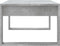vidaXL - Salontafel - 102x50x35 - cm - bewerkt - hout - betongrijs